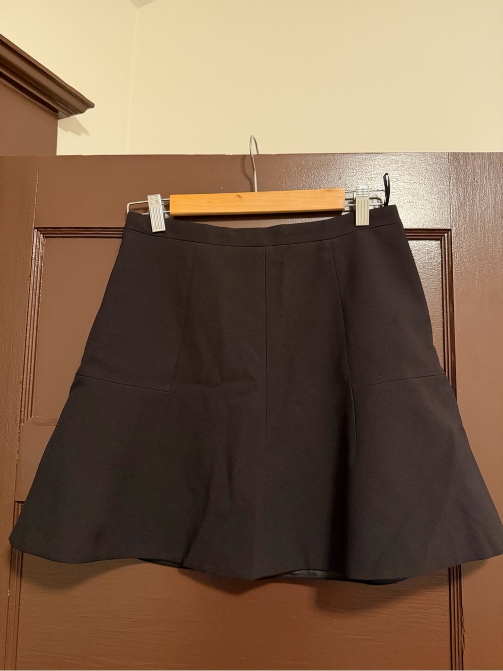J. Crew Black Circle Skirt